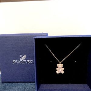 Swarovski Teddy Bear 3D Rose Gold